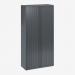 Bisley 1000mm Wide EuroTambour Unit (1980mm) (4 shelves) Anthracite Grey