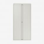 Bisley 1000mm Wide EuroTambour Unit (1980mm) (4 shelves) Chalk