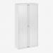 Bisley 1000mm Wide EuroTambour Unit (1980mm) (4 shelves) Traffic White