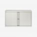 Bisley 1200mm Wide EuroTambour Unit (695mm) (1 shelf) Chalk