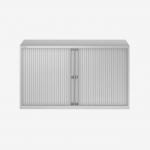 Bisley 1200mm Wide EuroTambour Unit (695mm) (1 shelf) Light Grey