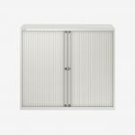 Bisley 1200mm Wide EuroTambour Unit (1030mm) (2 shelves) Chalk