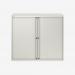 Bisley 1200mm Wide EuroTambour Unit (1030mm) (2 shelves) Chalk