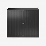 Bisley 1200mm Wide EuroTambour Unit (1030mm) (2 shelves) Black