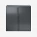 Bisley 1200mm Wide EuroTambour Unit (1181mm) (2 shelves) Anthracite Grey