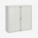 Bisley 1200mm Wide EuroTambour Unit (1181mm) (2 shelves) Chalk