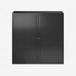 Bisley 1200mm Wide EuroTambour Unit (1181mm) (2 shelves) Black