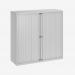 Bisley 1200mm Wide EuroTambour Unit (1181mm) (2 shelves) Light Grey