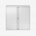 Bisley 1200mm Wide EuroTambour Unit (1181mm) (2 shelves) Traffic White