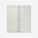Bisley 1200mm Wide EuroTambour Unit (1330mm) (3 shelves) Chalk