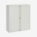 Bisley 1200mm Wide EuroTambour Unit (1330mm) (3 shelves) Chalk
