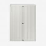 Bisley 1200mm Wide EuroTambour Unit (1637mm) (3 shelves) Chalk