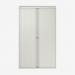 Bisley 1200mm Wide EuroTambour Unit (1980mm) (4 shelves) Chalk