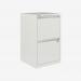 Bisley 2 Drawer Home Filing Cabinet Traffic White 2 Drawer