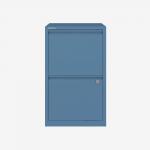 Bisley 2 Drawer Home Filing Cabinet Bisley Blue 2 Drawer