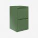 Bisley 2 Drawer Home Filing Cabinet Olive Green 2 Drawer