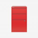 Bisley Home Filer Cardinal Red 3 Drawer