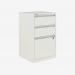 Bisley Home Filer Traffic White 3 Drawer