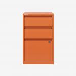 Bisley Home Filer Bisley Orange 3 Drawer