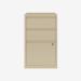 Bisley Home Filer Natural Canvas 3 Drawer