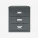 Bisley 12 Series MultiDrawer Anthracite Grey 3 Drawer