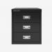 Bisley 12 Series MultiDrawer Black 3 Drawer