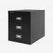 Bisley 12 Series MultiDrawer Black 3 Drawer