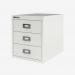 Bisley 12 Series MultiDrawer Traffic White 3 Drawer