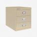 Bisley 12 Series MultiDrawer Natural Canvas 3 Drawer