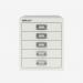 Bisley 5 Drawer Filing Cabinet – Desktop Chalk 5 Drawer