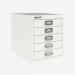 Bisley 5 Drawer Filing Cabinet – Desktop Chalk 5 Drawer