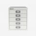 Bisley 5 Drawer Filing Cabinet – Desktop Traffic White 5 Drawer