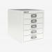 Bisley 5 Drawer Filing Cabinet – Desktop Traffic White 5 Drawer