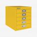 Bisley 5 Drawer Filing Cabinet – Desktop Yellow 5 Drawer
