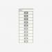 Bisley A4 10 Drawer Filing Cabinet Chalk 10 Drawer