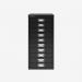 Bisley A4 10 Drawer Filing Cabinet Black 10 Drawer