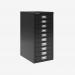 Bisley A4 10 Drawer Filing Cabinet Black 10 Drawer