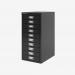 Bisley A4 10 Drawer Filing Cabinet Black 10 Drawer