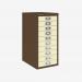 Bisley A4 10 Drawer Filing Cabinet Coffee Cream 10 Drawer