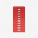 Bisley A4 10 Drawer Filing Cabinet Cardinal Red 10 Drawer