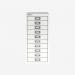 Bisley A4 10 Drawer Filing Cabinet Traffic White 10 Drawer