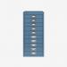 Bisley A4 10 Drawer Filing Cabinet Bisley Blue 10 Drawer