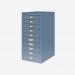 Bisley A4 10 Drawer Filing Cabinet Bisley Blue 10 Drawer