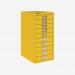 Bisley A4 10 Drawer Filing Cabinet Yellow 10 Drawer