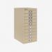 Bisley A4 10 Drawer Filing Cabinet Natural Canvas 10 Drawer