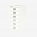 Bisley 6 Drawer MultiDrawer Filing Cabinet Chalk 6 Drawer