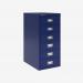 Bisley 6 Drawer MultiDrawer Filing Cabinet Oxford Blue 6 Drawer
