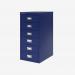 Bisley 6 Drawer MultiDrawer Filing Cabinet Oxford Blue 6 Drawer