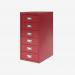 Bisley 6 Drawer MultiDrawer Filing Cabinet Cardinal Red 6 Drawer