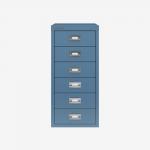 Bisley 6 Drawer MultiDrawer Filing Cabinet Bisley Blue 6 Drawer